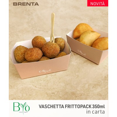 VASCHETTE FRITTOPACK CARTONCINO PATA 350ML 50PZ 11x8x4,5CM