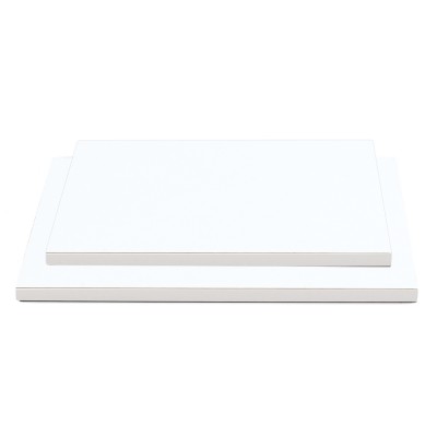 CAKEBOARD SOTTOTORTA RIGIDO C/ALLUM 40X40XH1,2CM X ALIMENTI BIANCO